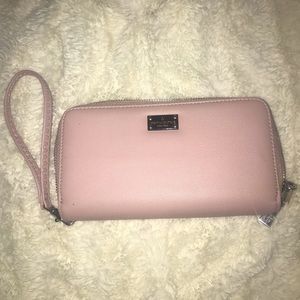 Boutique pink wristlet